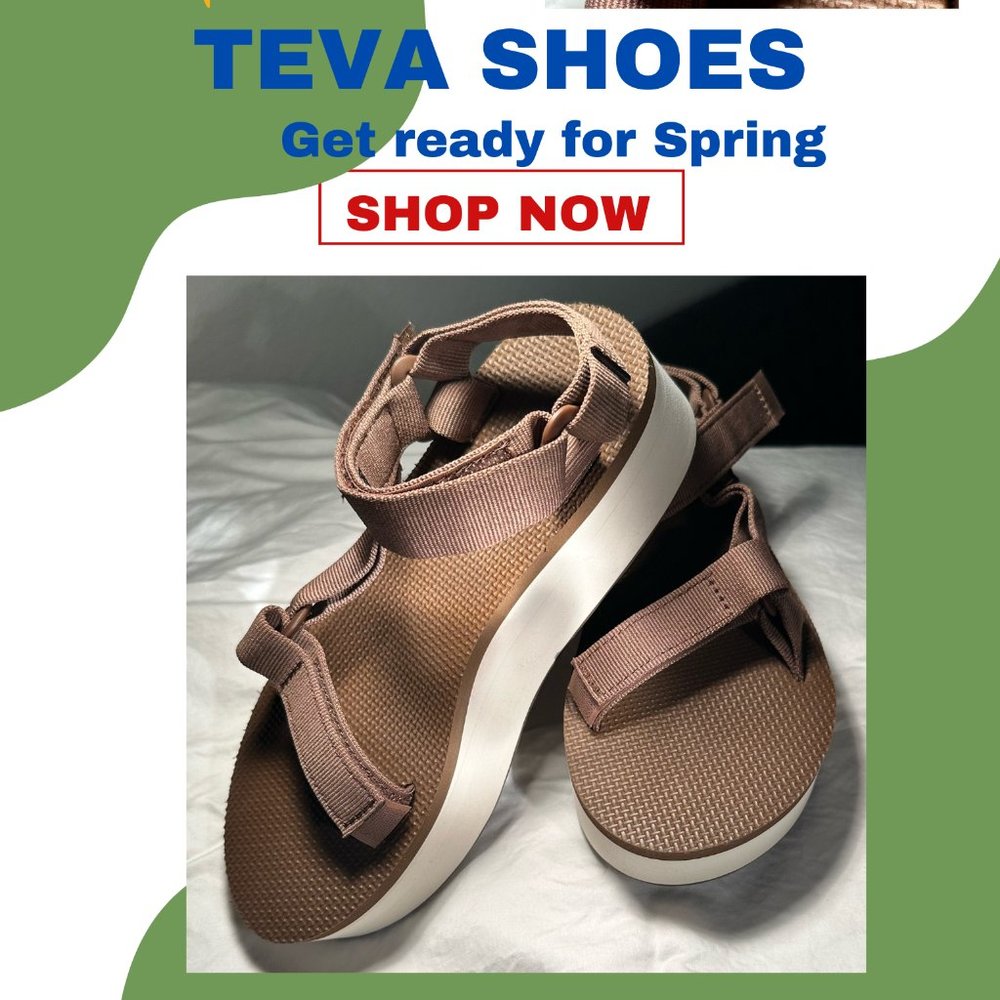 Teva New Universal Flatform Sandals 7